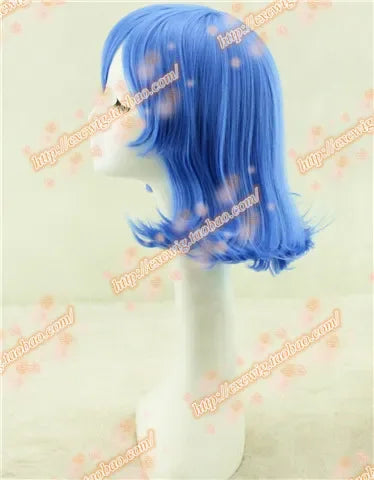 Inside Out Sadness Blue Synthetic Wig Accessory