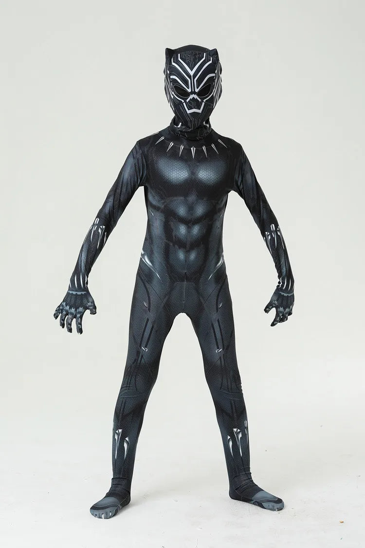 Marvel Superhero Black Panther  Costume Kids