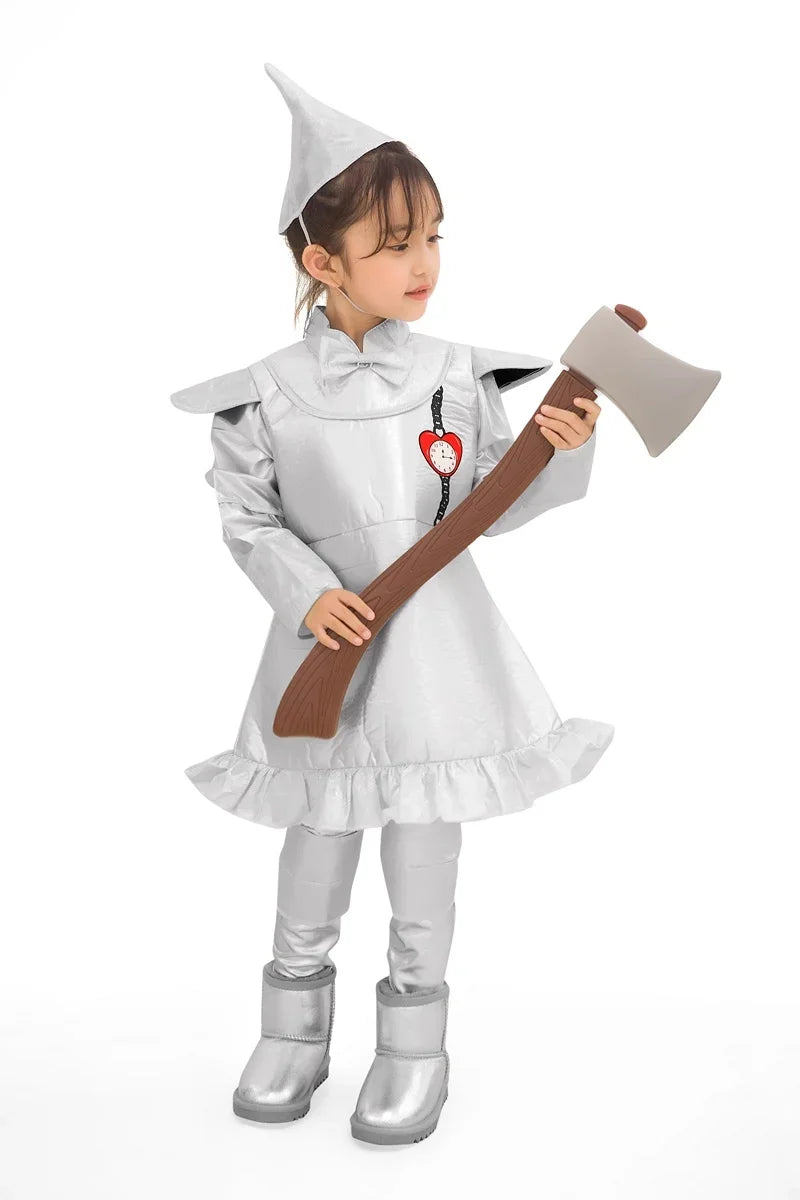 Wizard of Oz Tin Man Dress Costume Kids