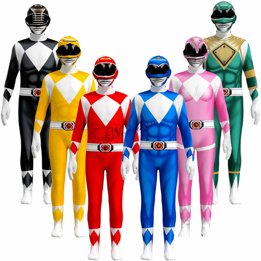 Power Rangers Costume Adult Kids