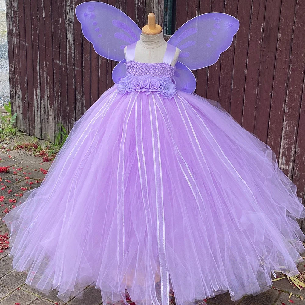 Butterfly Fairy Princess Costume Kids