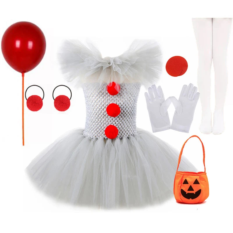 Pennywise Tutu Dress Costume Kids