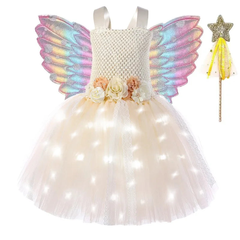 LED Fairy Tutu Costume Kids