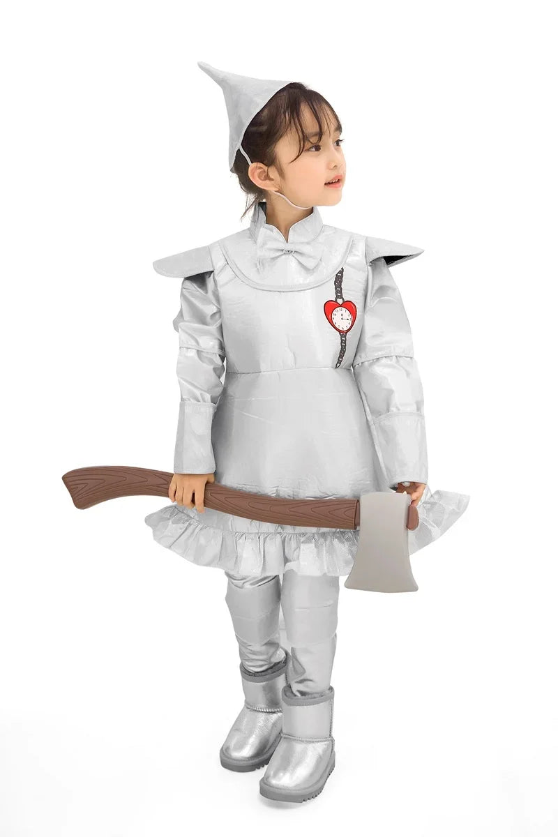 Wizard of Oz Tin Man Dress Costume Kids