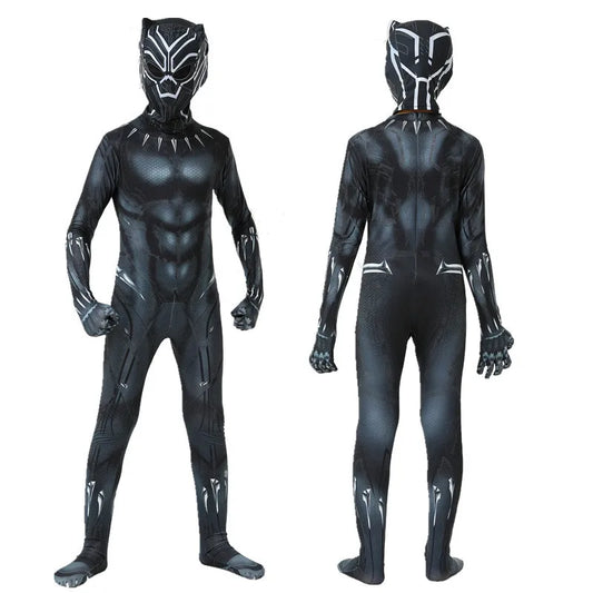 Marvel Superhero Black Panther  Costume Kids