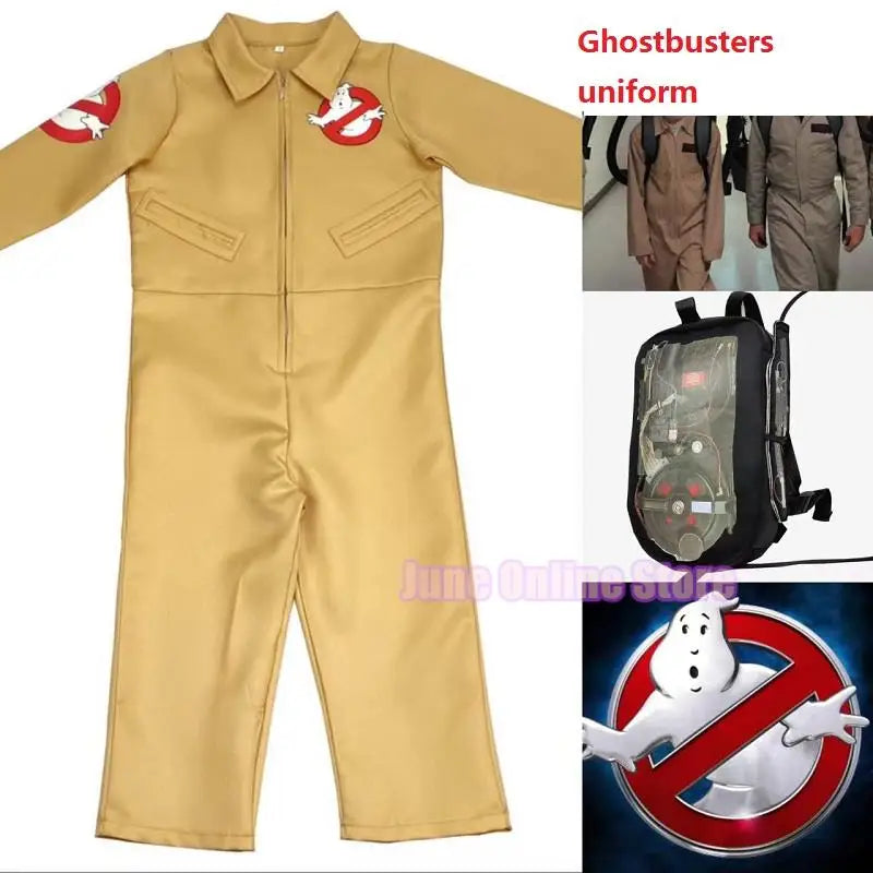 Ghostbusters Uniform Costume Kids