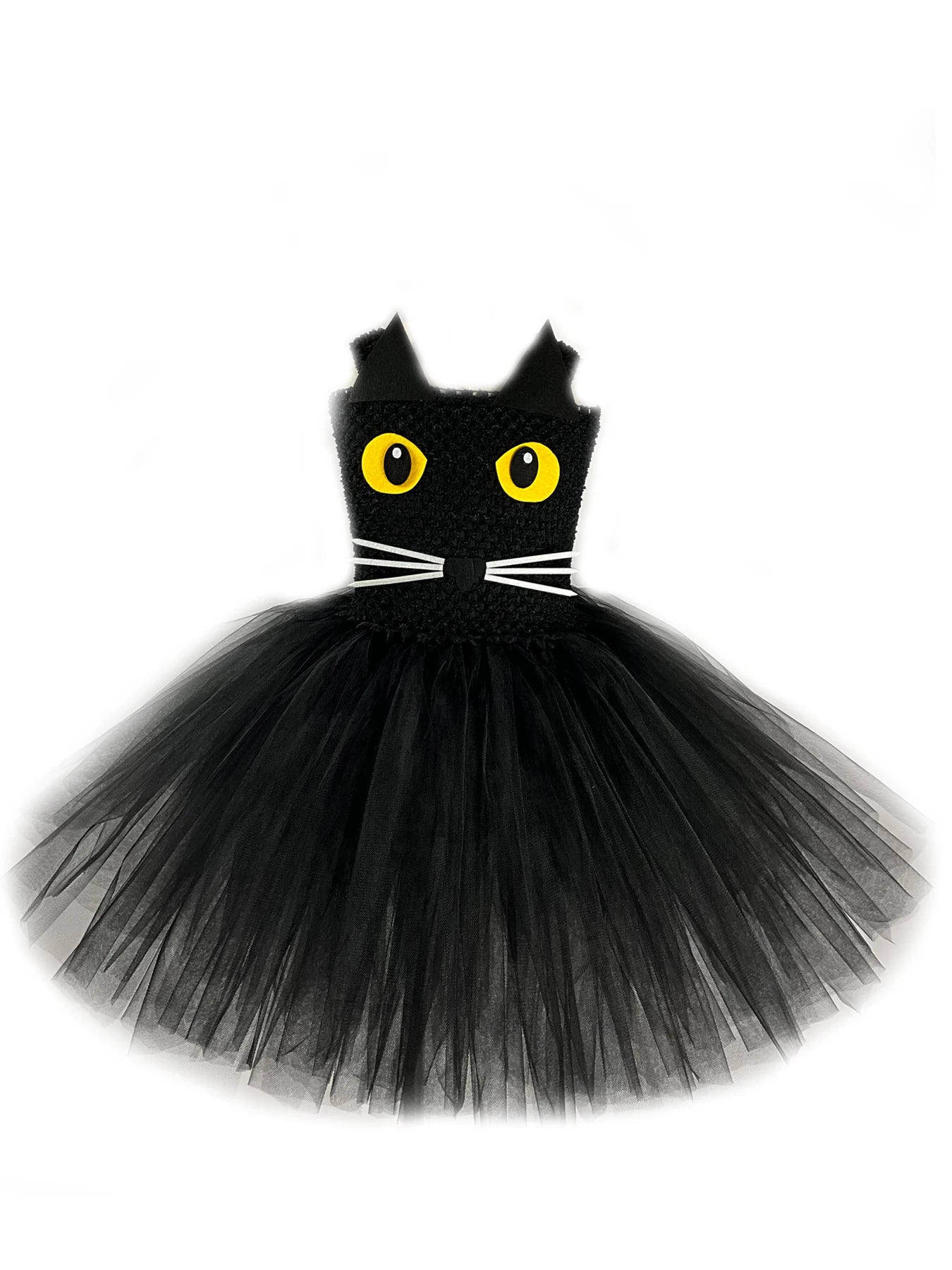 Black Cat Costume Tutu Kids