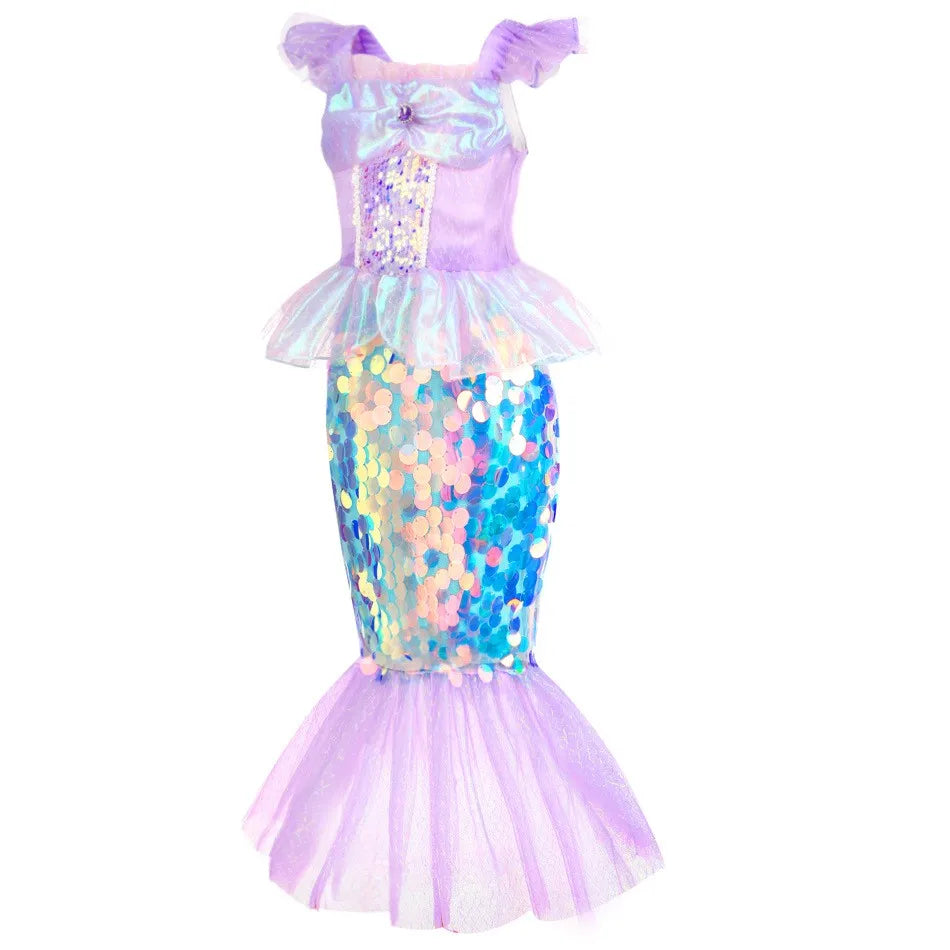 Princess Mermaid Costume Kids