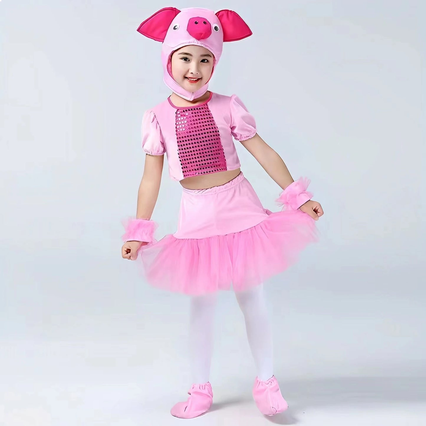 Piglet Pig tutu shorts costume Kids