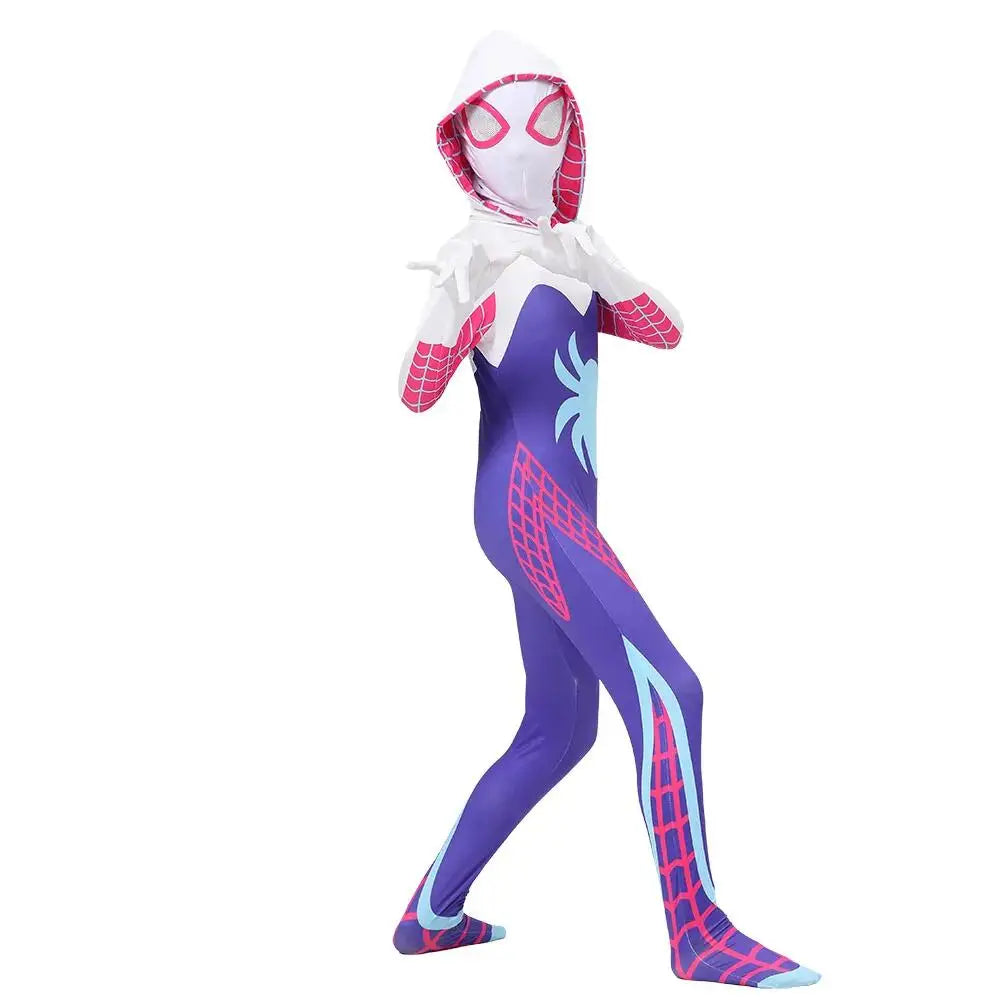 Marvel Spiderman Gwen Stacy Costume Kids