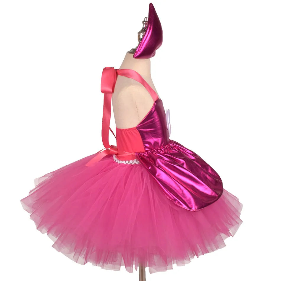 Barbie Hot Pink Tutu Costume Dress Kids