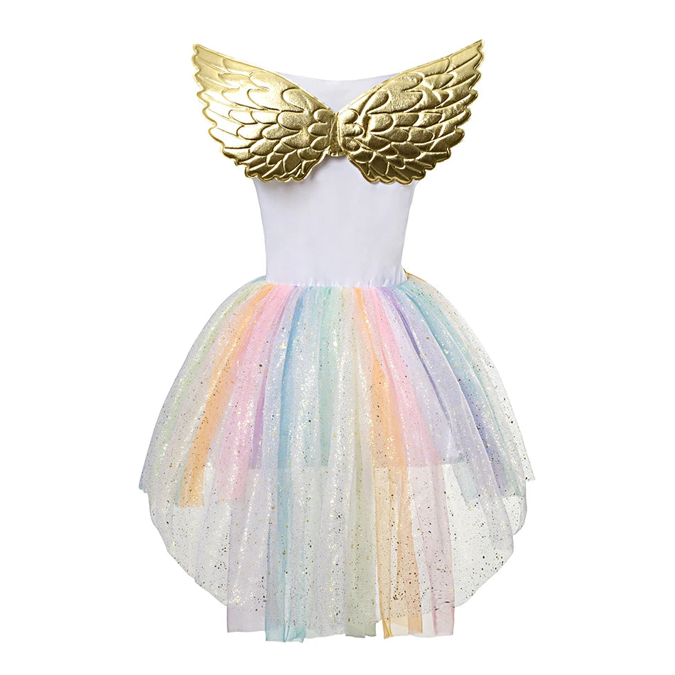 Princess Candy Dress CandyLand lollipop Costume Kids Tutu