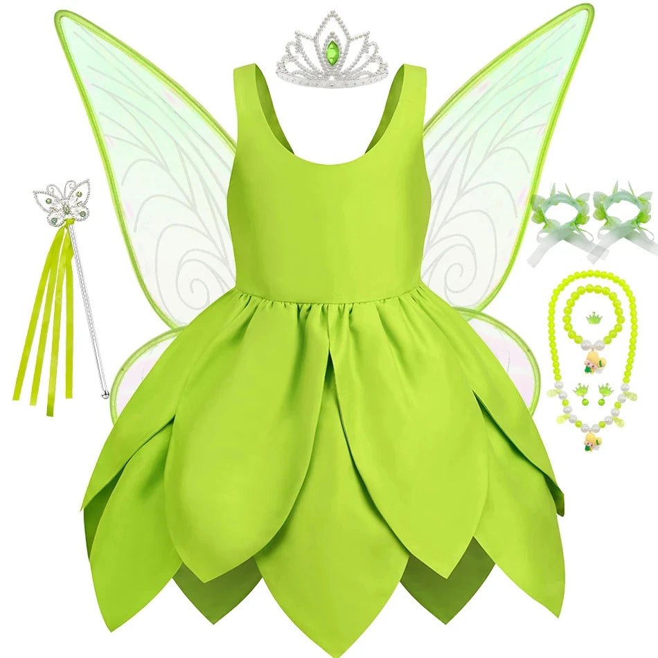 Princess Tinker Bell Costume Kids