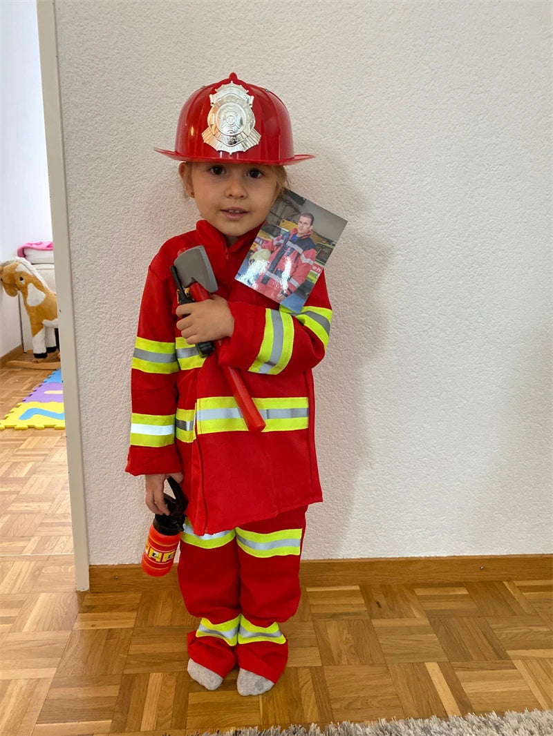 Firefighter Uniform Kids Costume Accessory