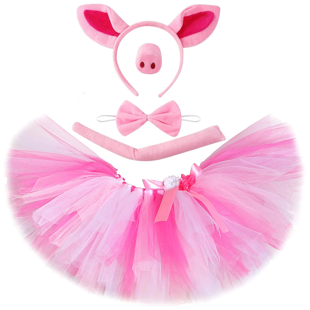 Piglet Tutu Costume Kids