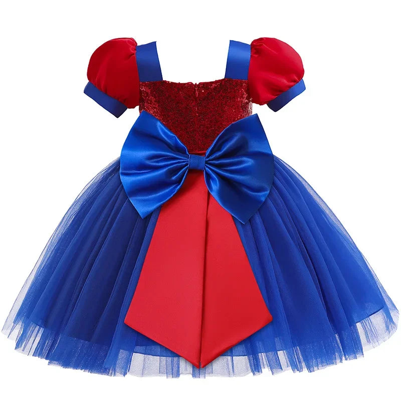 Marvel Spider Girl tutu Costumes Kids Sequin