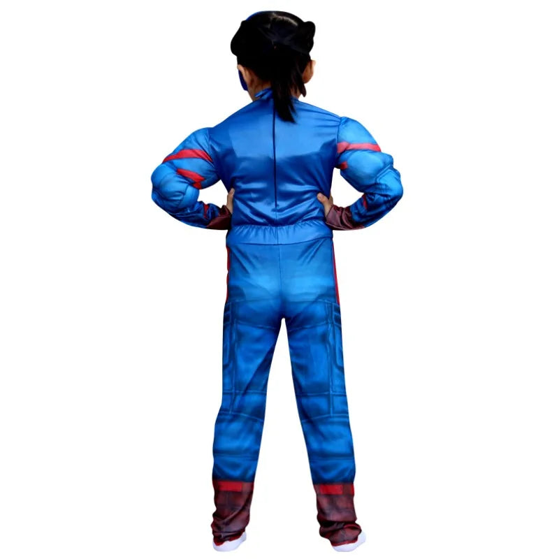 Marvel Captain America Superhero Costume Set Kids