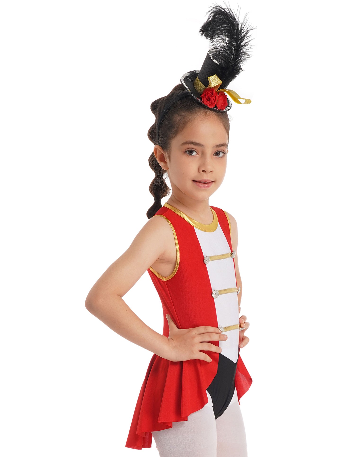 Circus Ringmaster Costumes Magician Kids