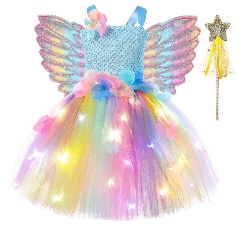 LED Fairy Tutu Costume Kids