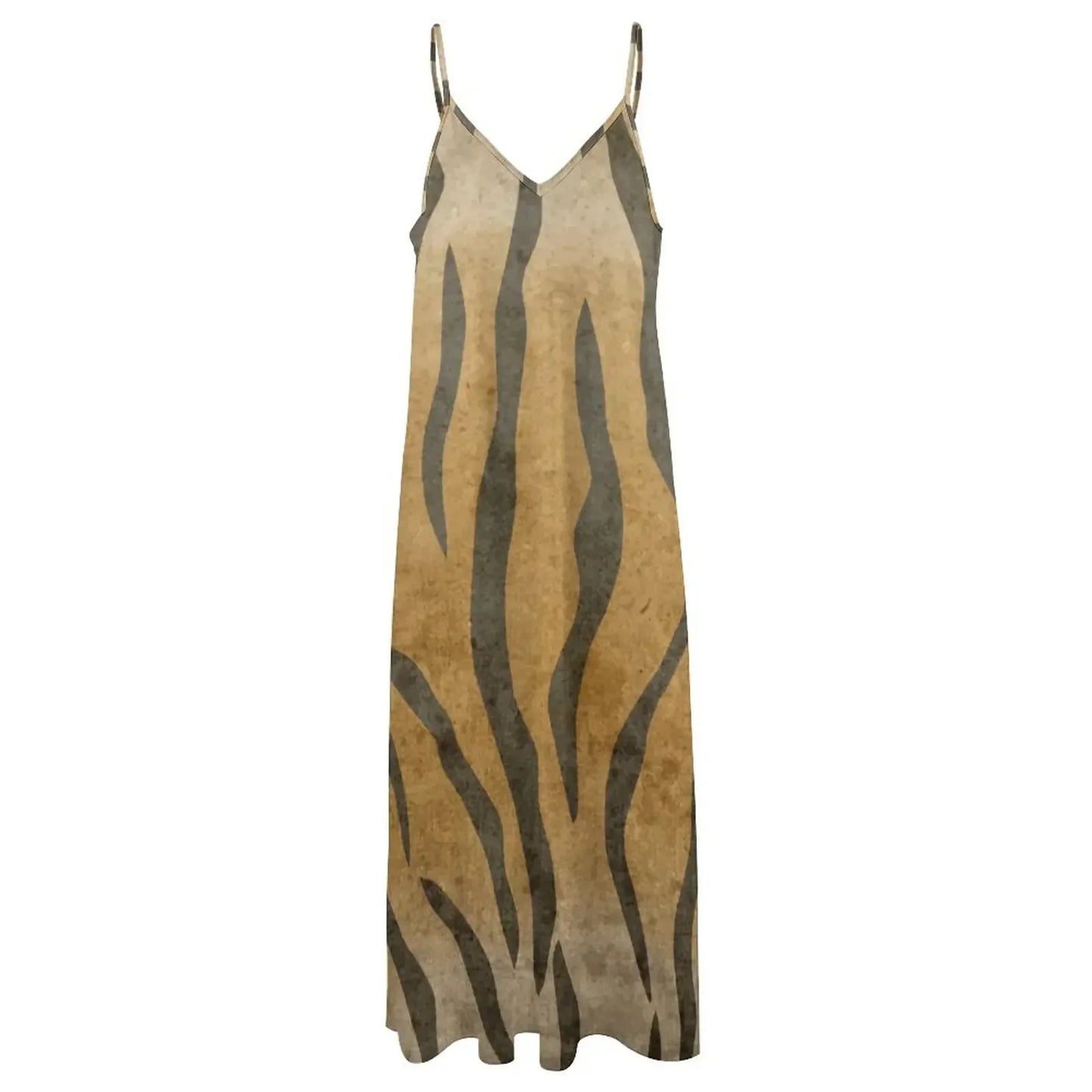 Tiger Sleeveless Maxi Dress