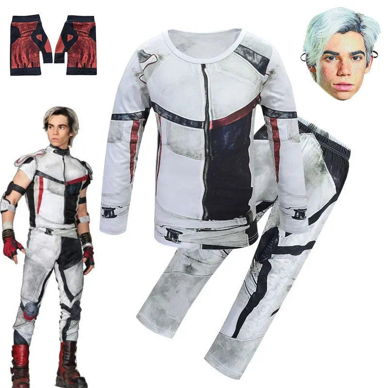 Descendants Carlos Quenny Uma Costume Kid