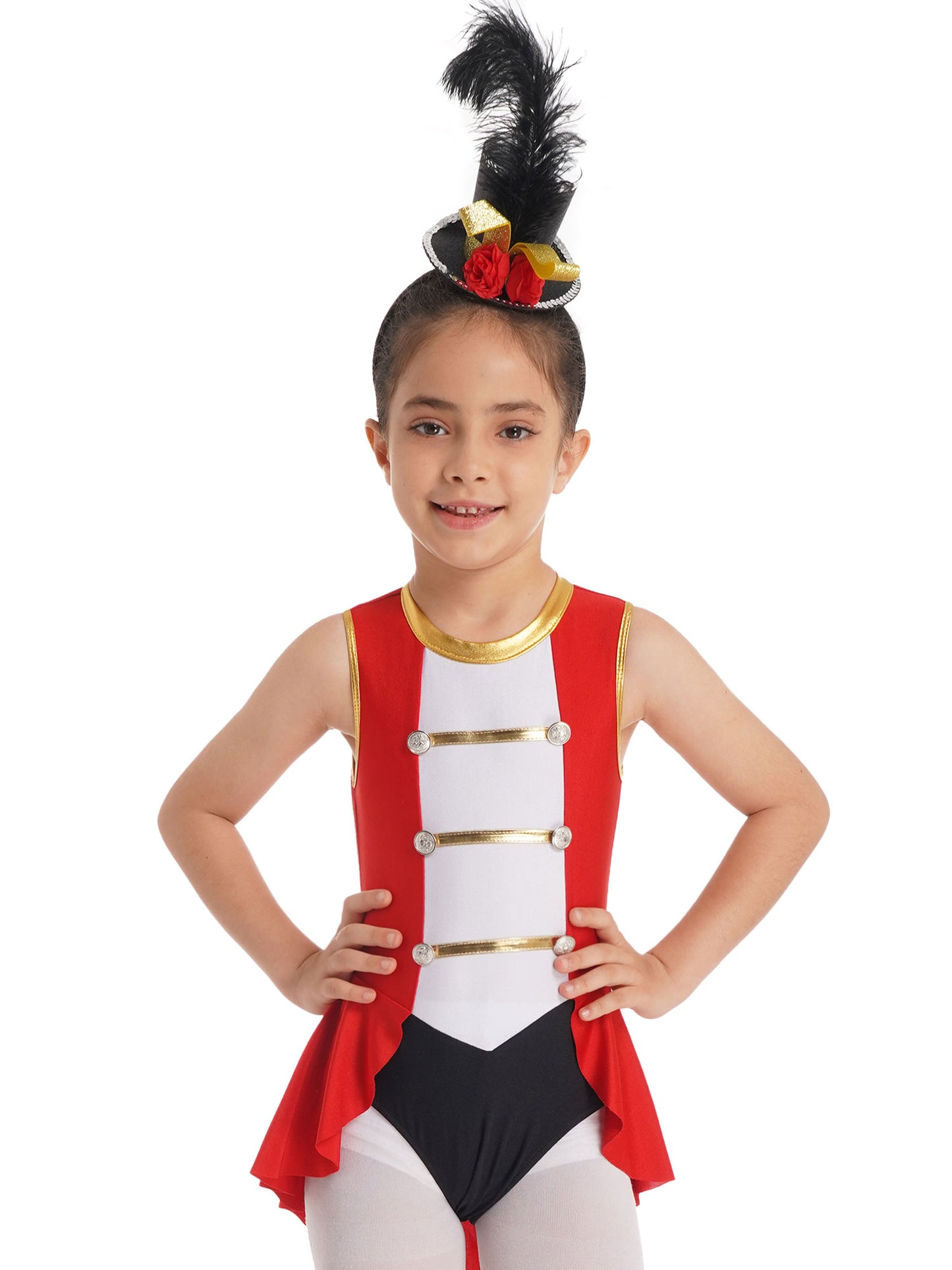 Circus Ringmaster Costumes Magician Kids