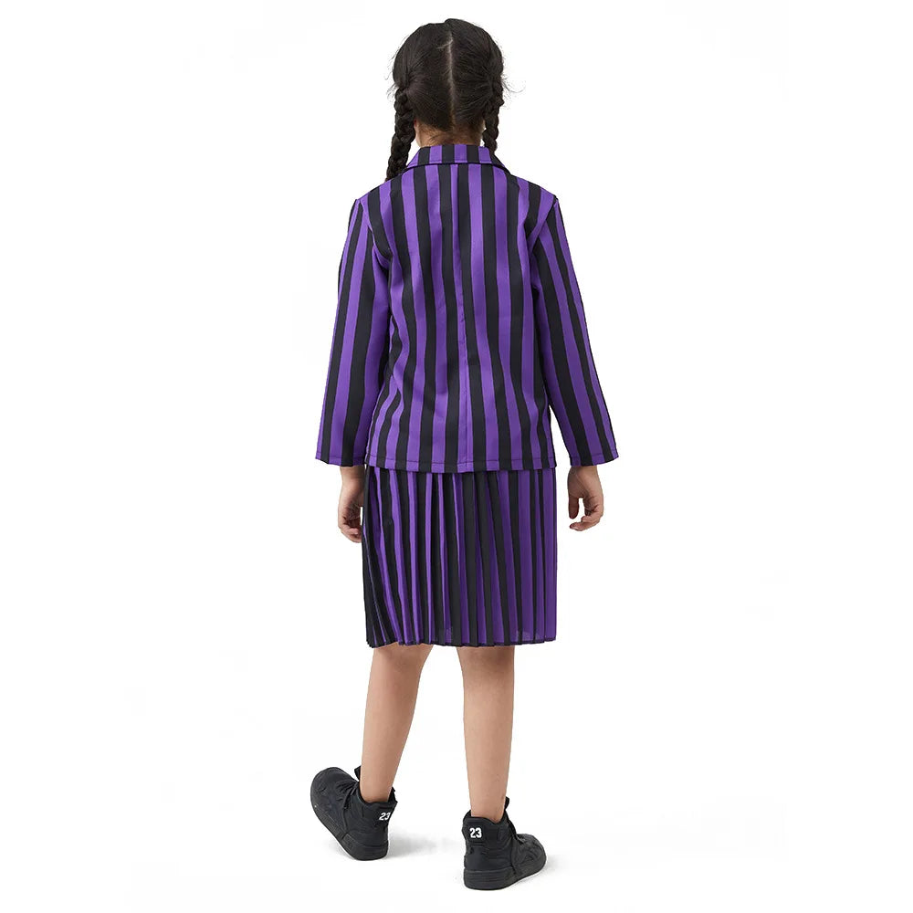 Wednesday Addams Costume Kids