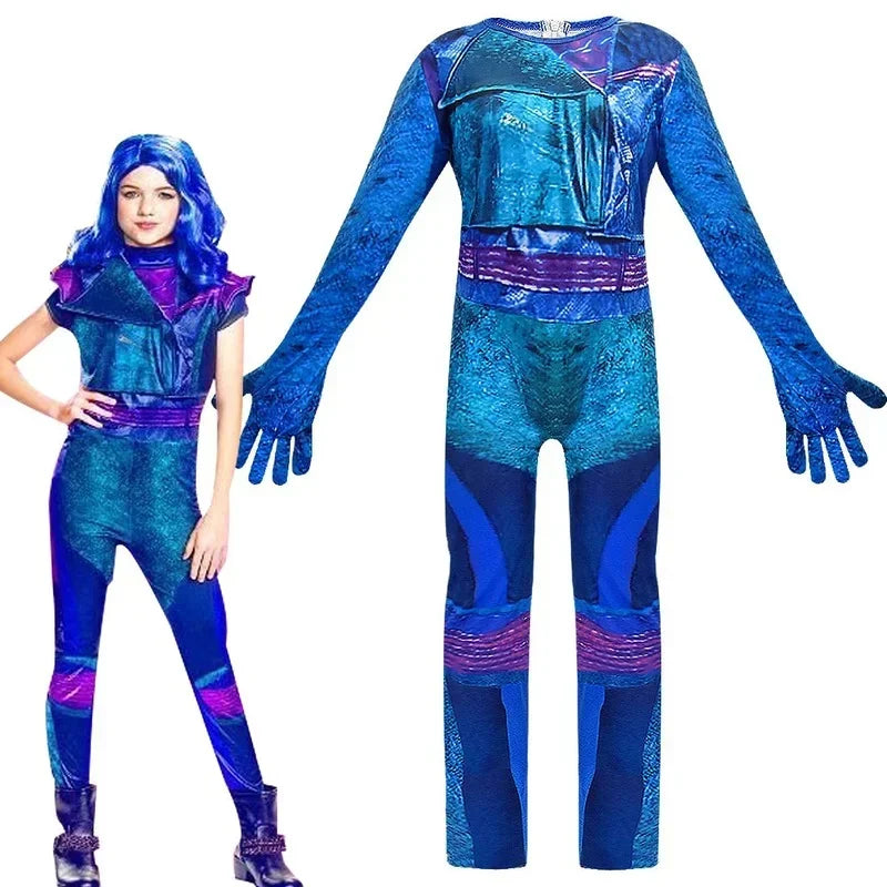 Descendants Carlos Quenny Uma Costume Kid