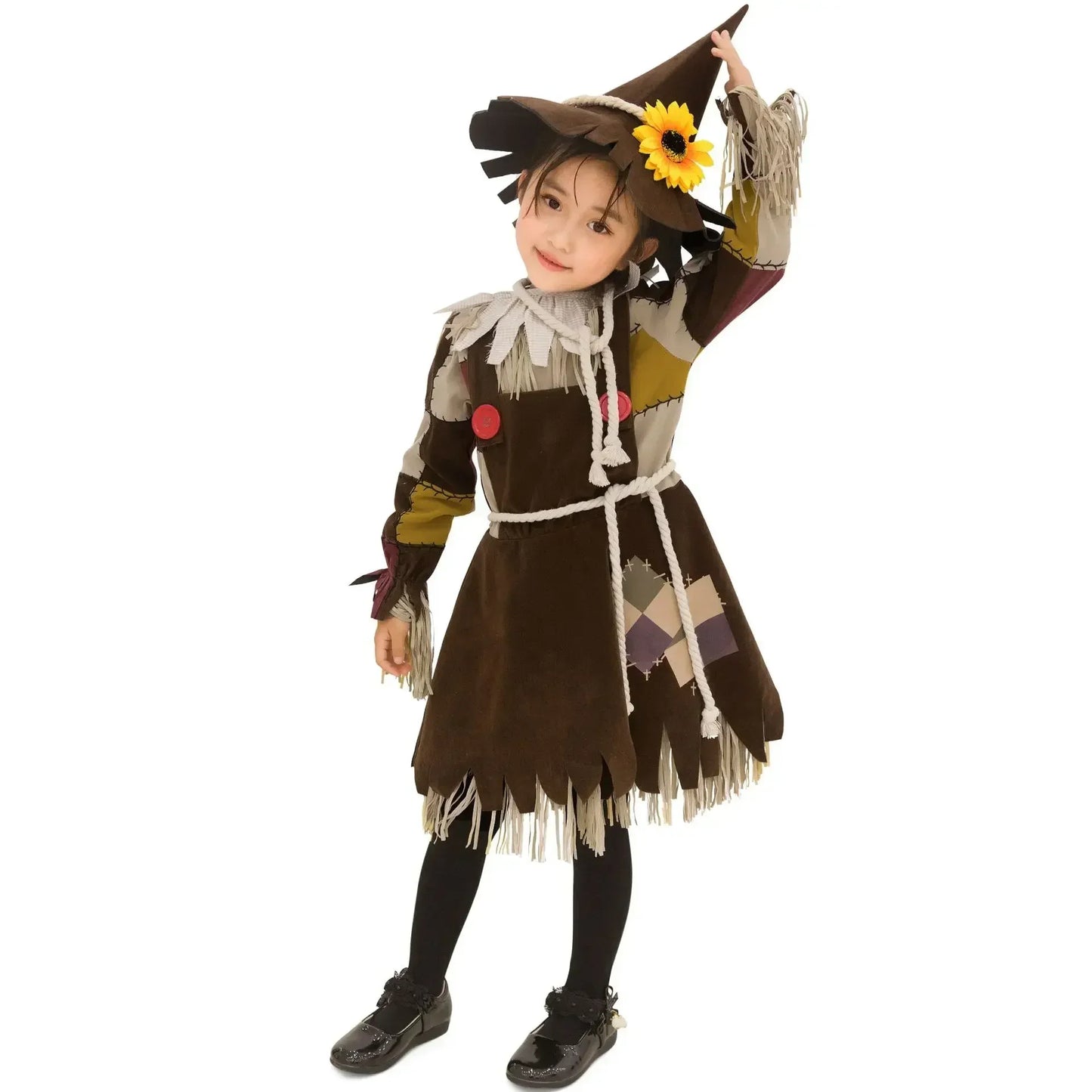 Wizard of Oz Scarecrow Dress Costume Kids