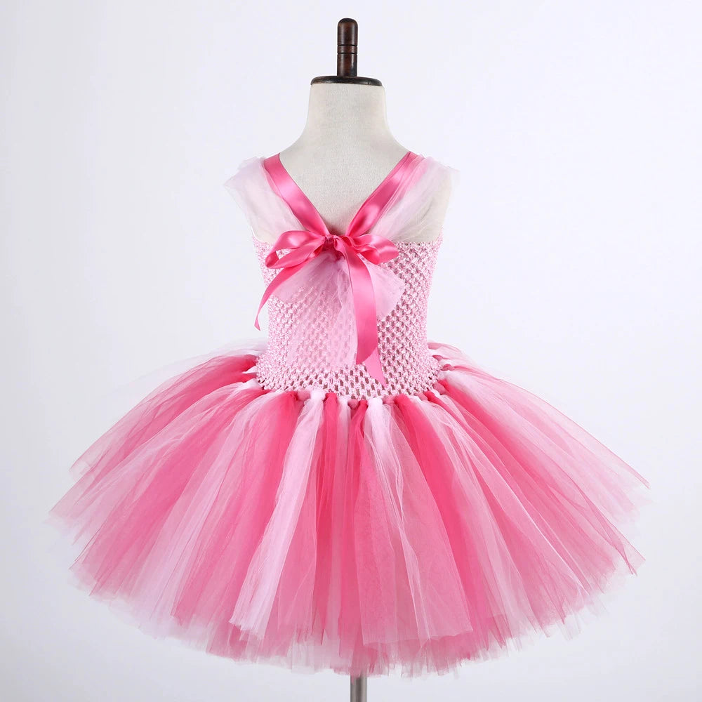 Pink Piglet Tutu Costume Kids