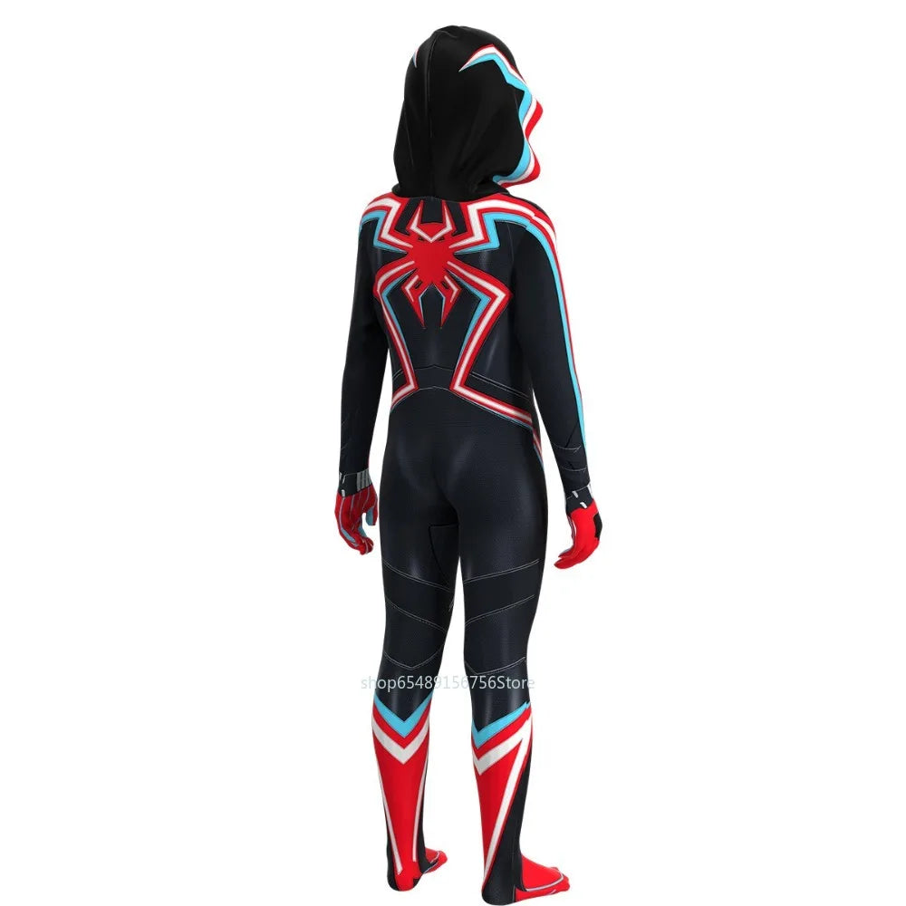 Marvel Spiderman Miles Morales Costume Kids