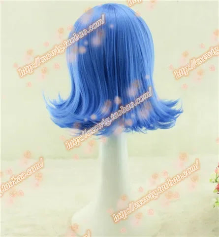 Inside Out Sadness Blue Synthetic Wig Accessory