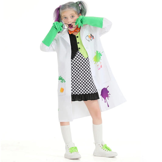 Kid Crazy Frankenstein Doctor Costume