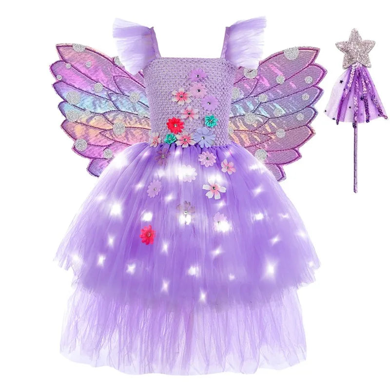 LED Fairy Tutu Costume Kids