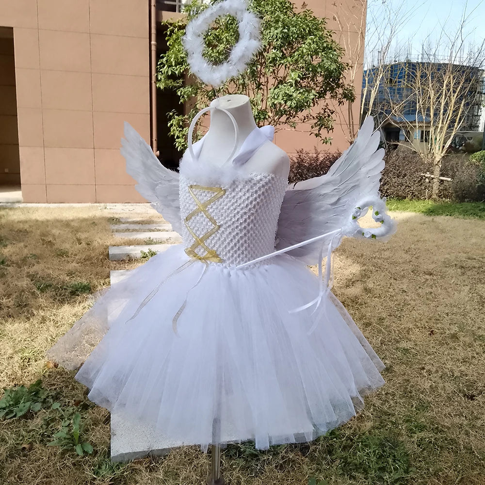 Angel Fairy Tutu Costume Set