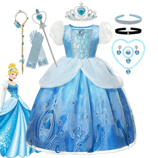 Cinderella Princess Costume Kids