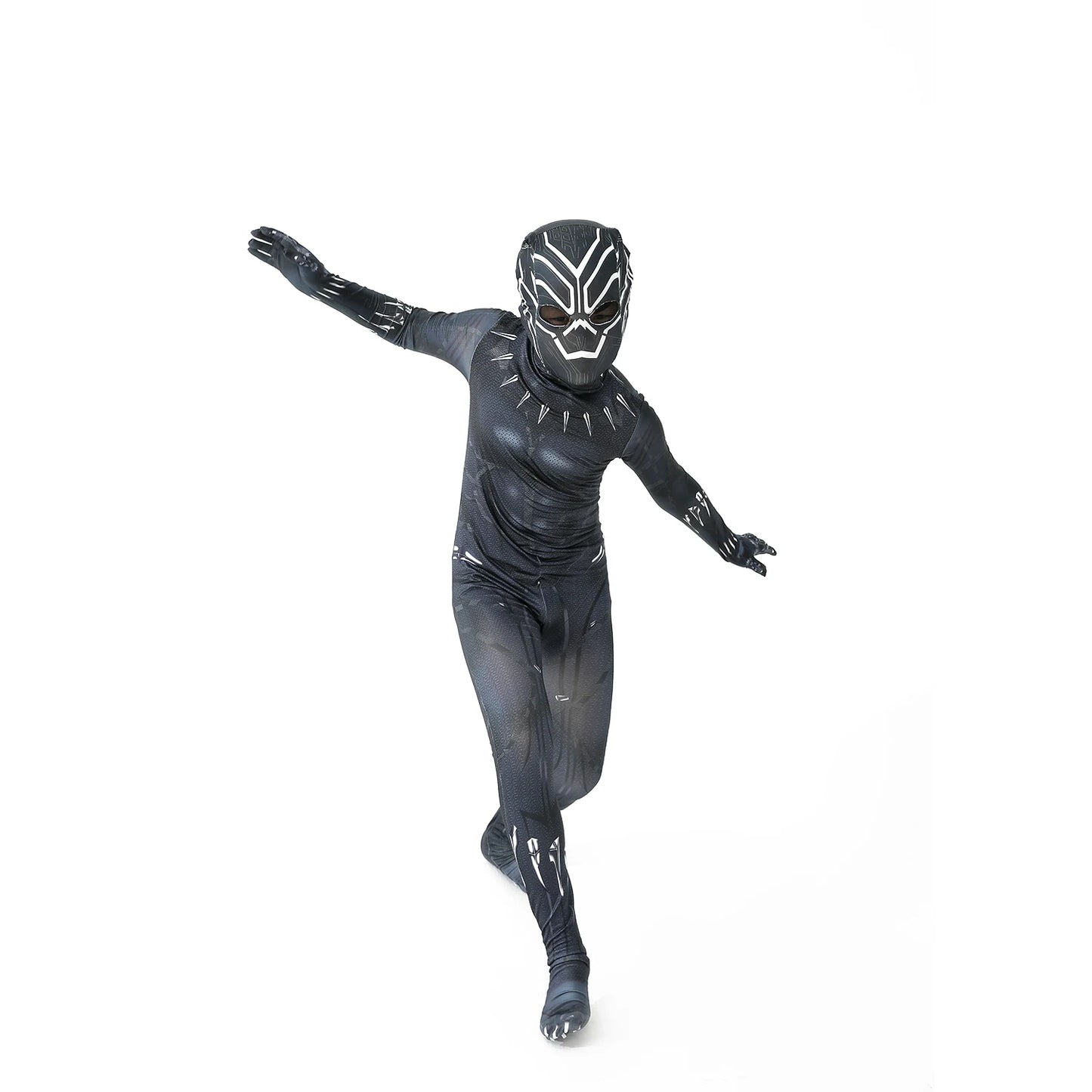 Marvel Superhero Black Panther  Costume Kids