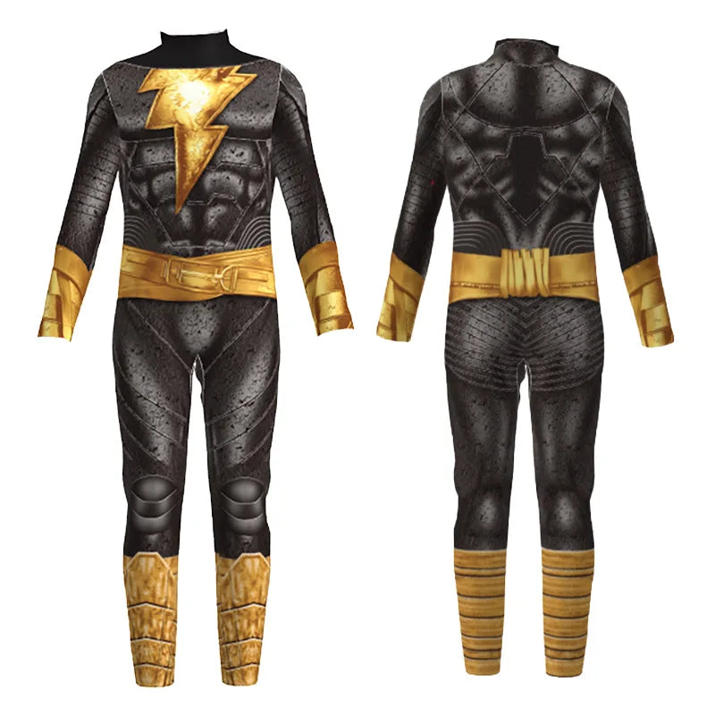 Black Adam Costume For Kids