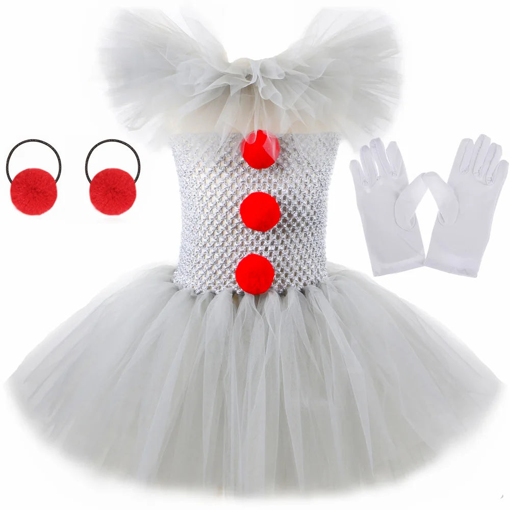 Pennywise Tutu Dress Costume Kids