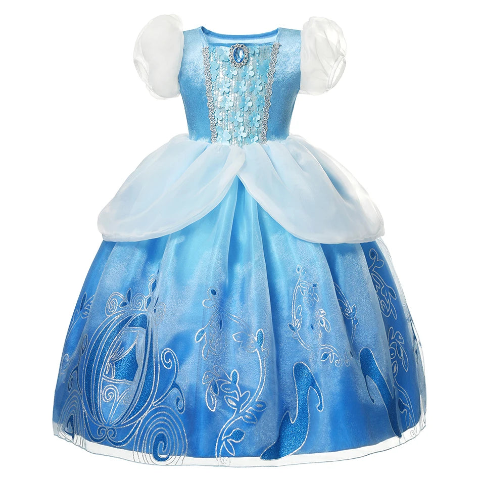 Cinderella Princess Costume Kids