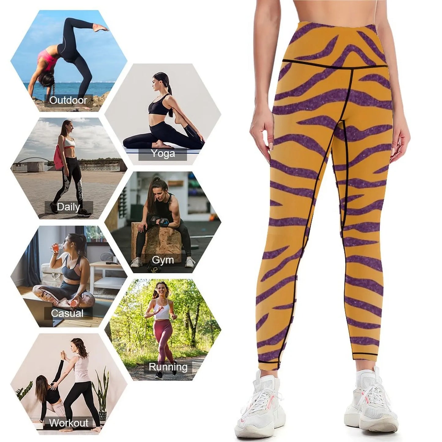 Tiger Stripes Leggings