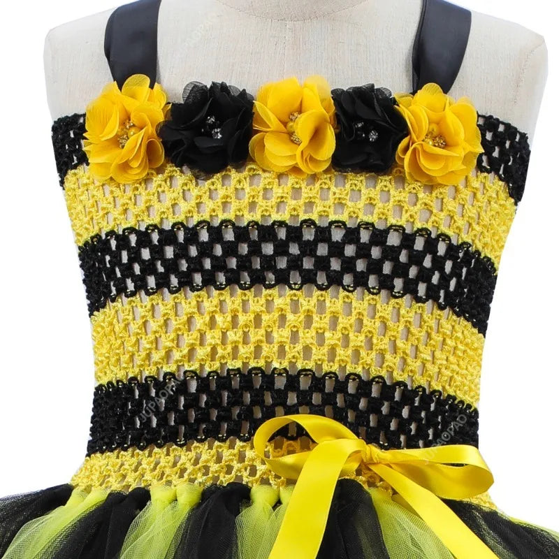 Bee Tutu Dress Costume Kids