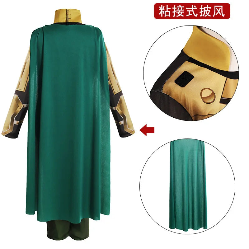 Loki Thor Ragnarok Superhero Costume Kids