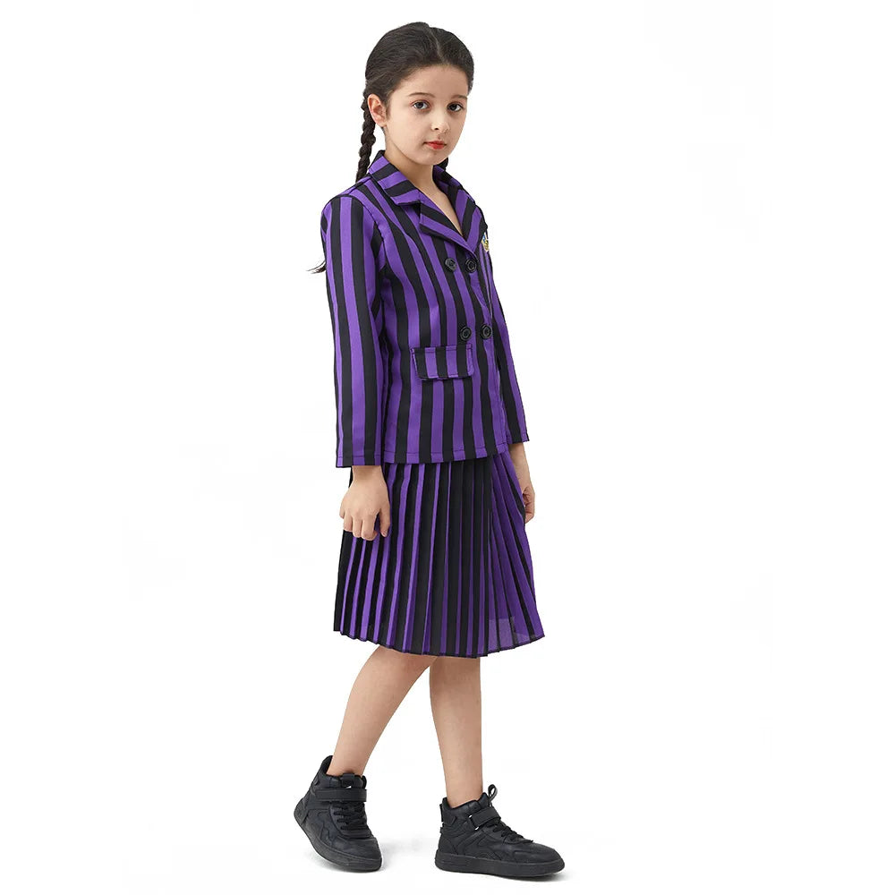 Wednesday Addams Costume Kids