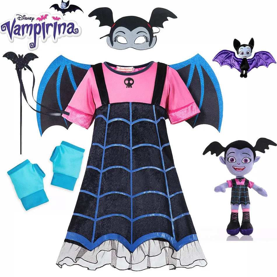 Vampirina  Dress Costume Kids