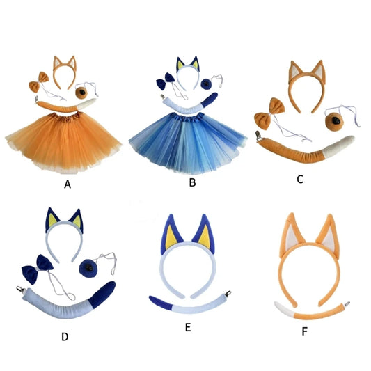 Bluey Bingo Tutu Costume kids animals