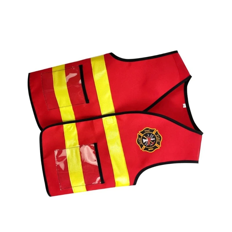 Firefighter Costume Set Kids 6pc