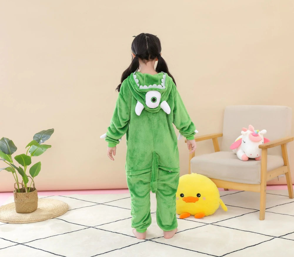 Mike and Sullivan Monster inc kid costume