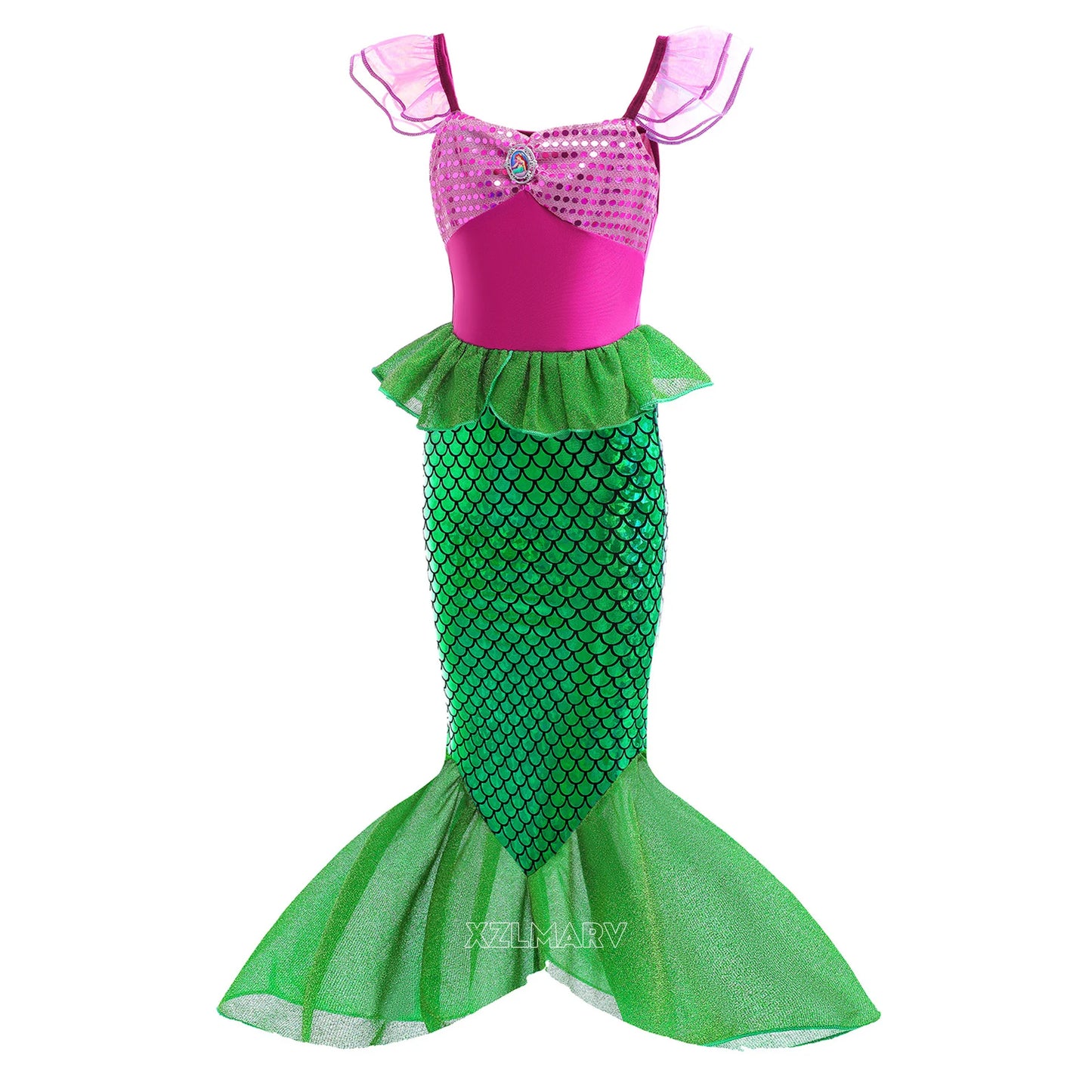 Princess Mermaid Costume Ariel Kids