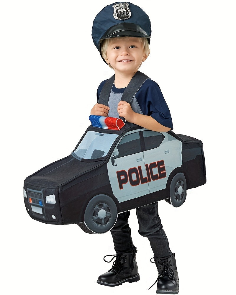 Police Car Costume Kids